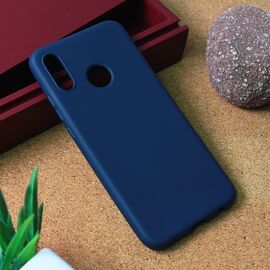 Silikonska futrola Teracell Giulietta - Huawei P20 Lite mat tamno plava.