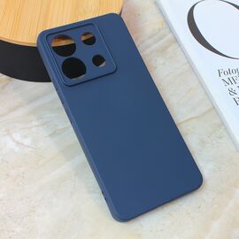 Silikonska futrola Teracell Giulietta - Xiaomi Redmi Note 13 Pro 5G (EU) mat tamno plava.