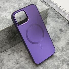 Futrola COLOR METAL MagSafe - iPhone 15 ljubicasta (MS).