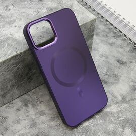 Futrola COLOR METAL MagSafe - iPhone 14 (6.1) ljubicasta (MS).