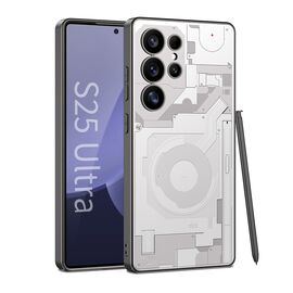 Futrola CYBER GUARD - Samsung S938 Galaxy S25 Ultra 5G bela (GKK case) (MS).