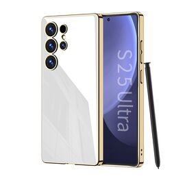 Futrola S MIRROR - Samsung S938 Galaxy S25 Ultra 5G bela (GKK case) (MS).