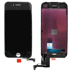 LCD displej (ekran) - Iphone 7 + Touch screen black (crni) high copy (MS).