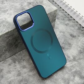Futrola COLOR METAL MagSafe - iPhone 14 (6.1) zelena (MS).