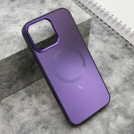 Futrola COLOR METAL MagSafe - iPhone 16 Pro Max (6.9) ljubicasta (MS).