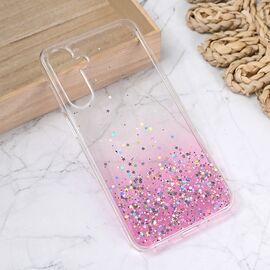 Silikonska futrola Glitter - Samsung A165B Galaxy A16 5G roze.