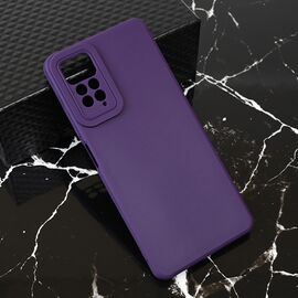 Silikonska futrola Teracell Giulietta - Xiaomi Redmi Note 11 Pro 4G/5G/Note 12 Pro 4G (EU) mat tamno ljubicasta.