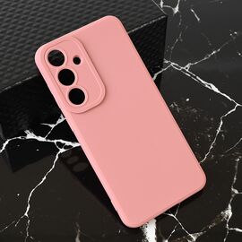 Silikonska futrola Teracell Giulietta - Samsung S936 Galaxy S25 Plus mat tamno roze.