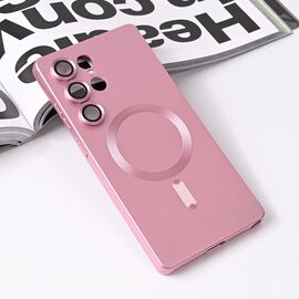 Futrola Magsafe Chrome - Samsung S938 Galaxy S25 Ultra roze.