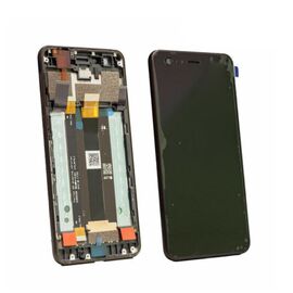 LCD displej (ekran) - Nokia 2 + touchscreen + frame black (crni) Service Pack ORG/20E1MBW0001.