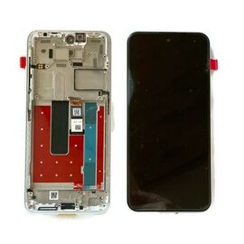 LCD displej (ekran) - Nokia X10 + touchscreen + frame white (beli) Service Pack ORG/70100902H001.