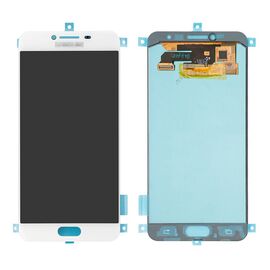 LCD displej (ekran) - Samsung C501/Galaxy C5 PRO+touch screen beli Service Pack ORG/GH97-20450A.