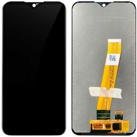 LCD displej (ekran) - Samsung A015/Galaxy A01 2020+touch screen crni (without frame) Service Pack ORG/GH81-18209A.