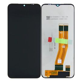 LCD displej (ekran) - Samsung A145F Galaxy A14 4G + touchscreen (without frame) black (crni) Service Pack ORG/GH81-23540A.