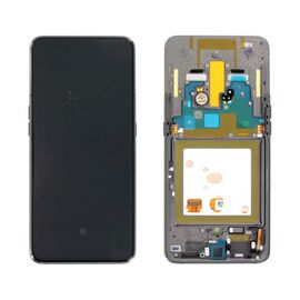 LCD displej (ekran) - Samsung A805/Galaxy A80 + touchscreen + frame black (crni) Service Pack ORG/GH82-20348A.