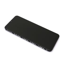 LCD displej (ekran) - Samsung A035 Galaxy A03 + Touch screen + frame Full ORG EU black (crni) (GH81-21626A) (MS).