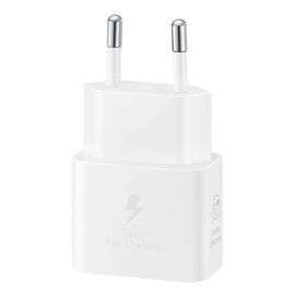 Samsung kucni punjac (USB Type-C) 3A 25W sa kablom beli (EP-T2510-NBE).