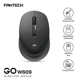 Mis Wireless Fantech W609 GO crni.