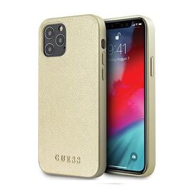 Futrola Guess Hc PC/TPU Iridescent - iPhone 12/12 Pro zlatna (GUHCP12MIGLGO).