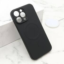 Futrola VELVET TOUCH MagSafe - iPhone 14 Pro Max (6.7) crna (MS).