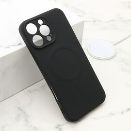 Futrola VELVET TOUCH MagSafe - iPhone 16 Pro Max (6.9) crna (MS).