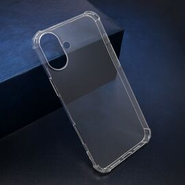 Silikonska futrola CRASHPROOF - iPhone 16 Plus (6.7) providna (MS).