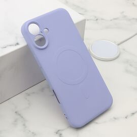 Futrola VELVET TOUCH MagSafe - iPhone 16 Plus (6.7) ljubicasta (MS).