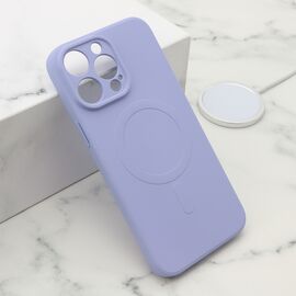 Futrola VELVET TOUCH MagSafe - iPhone 14 Pro Max (6.7) ljubicasta (MS).