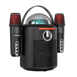 Zvucnik Bluetooth Moxom MX-SK66 sa dva mikrofona crni (MS).