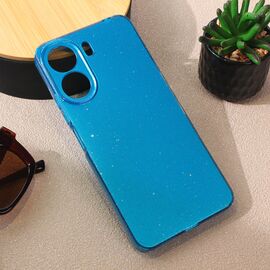 Futrola Sparkle Dust - Xiaomi Redmi 13C svetlo plava.