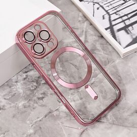 Futrola Magsafe Lux - iPhone 16 Pro roze.