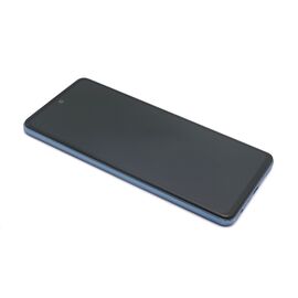 LCD displej (ekran) - Samsung A525/A526 Galaxy A52/A52 5G + Touch screen + frame blue Full ORG CHINA (MS).