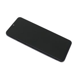 LCD displej (ekran) - Samsung A505F Galaxy A50 + Touch screen + frame APLONG TFT black (crni) (MS).