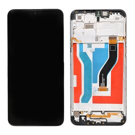 LCD displej (ekran) - Samsung A107 Galaxy A10s (GH81-17482A) + touchscreen + frame black (crni) FULL ORG-SP.