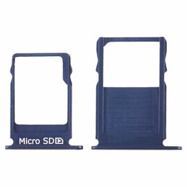 Drzac SIM+Micro SD kartice - Nokia 3 plavi.
