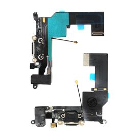 Flet - iPhone SE sa konektorom punjenja CRNI+handsfree+mikrofon SMRW OEM.