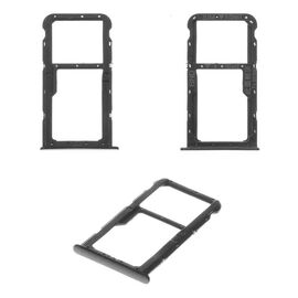 Drzac SIM+Micro SD kartice - Huawei Honor 7X crni.