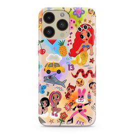 Silikonska futrola ultra tanka (skin) PRINT CLEAR - iPhone 14 Pro Max (6.7) ND0326 (MS).