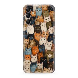 Silikonska futrola ultra tanka (skin) PRINT CLEAR - Samsung A145R Galaxy A14 4G/Galaxy A14 5G ND0353 (MS).
