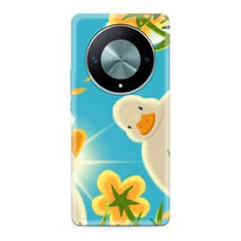 Silikonska futrola ultra tanka (skin) PRINT CLEAR - Huawei Honor Magic 6 lite ND0350 (MS).