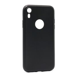 Futrola ultra tanki KOLOR - iPhone XR crna (MS).
