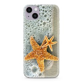 Silikonska futrola ultra tanka (skin) PRINT CLEAR - iPhone 14 Plus (6.7) ND0335 (MS).