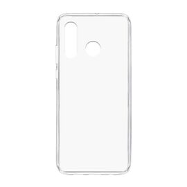 Silikonska futrola ultra tanka (skin) PROTECT - Huawei P30 Lite/Nova 4e providna (bela) (MS).