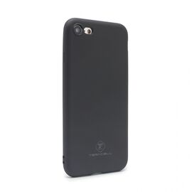 Silikonska futrola Teracell Giulietta - iPhone 7/8/SE (2020)/SE (2022) mat crna.