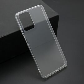 Silikonska futrola ultra tanka (skin) PROTECT - Motorola Moto G04/G24 providna (bela) (MS).