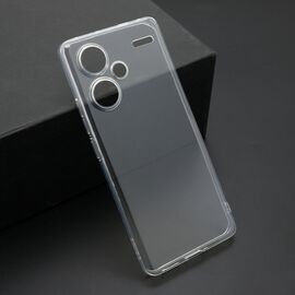 Silikonska futrola ultra tanka (skin) PROTECT - Xiaomi Redmi Note 13 Pro Plus 5G providna (bela) (MS).