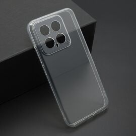 Silikonska futrola ultra tanka (skin) PROTECT - Xiaomi 14 providna (bela) (MS).