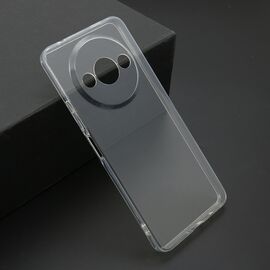 Silikonska futrola ultra tanka (skin) PROTECT - Xiaomi Redmi A3/A3x providna (bela) (MS).