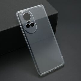 Silikonska futrola ultra tanka (skin) PROTECT - OPPO Reno 10 Pro providna (bela) (MS).