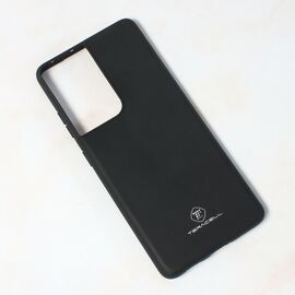 Silikonska futrola Teracell ultra tanka (skin) - Samsung G998B Galaxy S21 Ultra 5G mat crna.